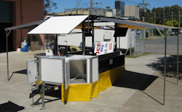 mobile coolroom with bar
